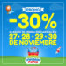 PROMO 30% OFF del 27 al 30 de Noviembre