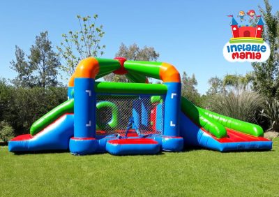 Castillo con Doble Tobogán 7×4 mts