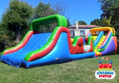 Circuito Doble Tobogán 14×4 mts